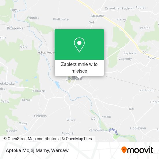 Mapa Apteka Mojej Mamy