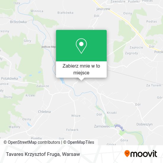 Mapa Tavares Krzysztof Fruga