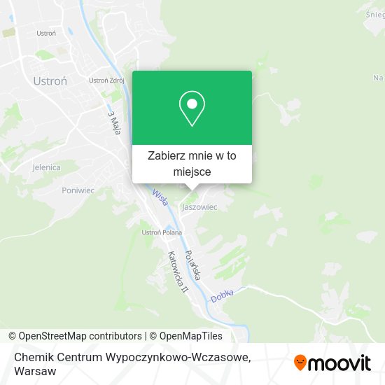 Mapa Chemik Centrum Wypoczynkowo-Wczasowe