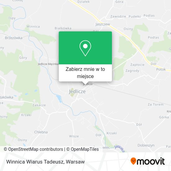 Mapa Winnica Wiarus Tadeusz