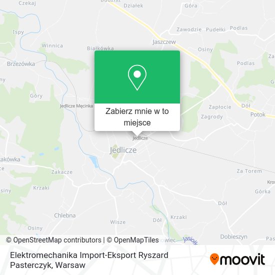 Mapa Elektromechanika Import-Eksport Ryszard Pasterczyk