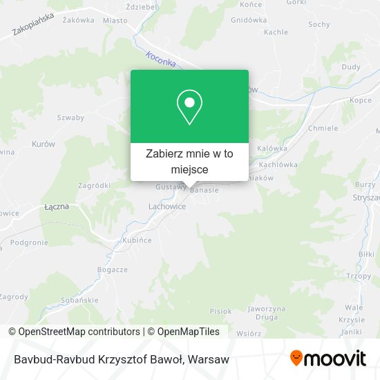 Mapa Bavbud-Ravbud Krzysztof Bawoł