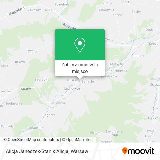 Mapa Alicja Janeczek-Stanik Alicja