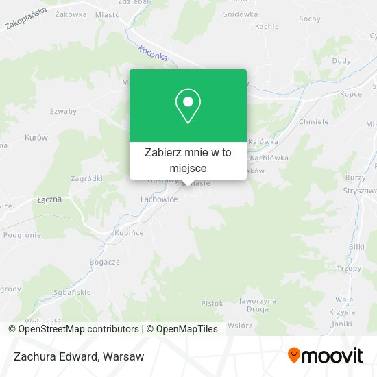 Mapa Zachura Edward