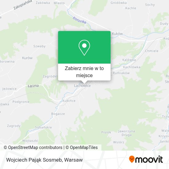 Mapa Wojciech Pająk Sosmeb