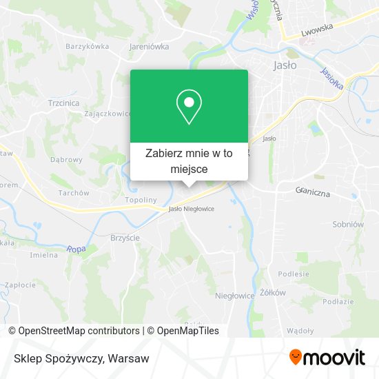 Mapa Sklep Spożywczy