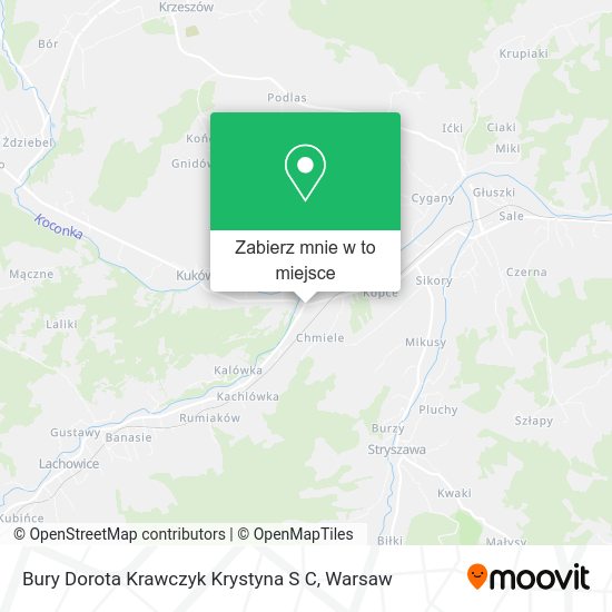 Mapa Bury Dorota Krawczyk Krystyna S C