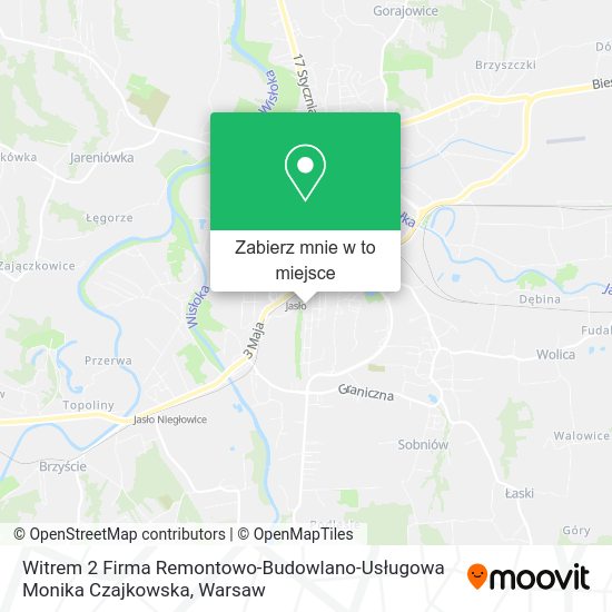 Mapa Witrem 2 Firma Remontowo-Budowlano-Usługowa Monika Czajkowska