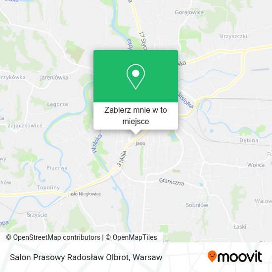 Mapa Salon Prasowy Radosław Olbrot