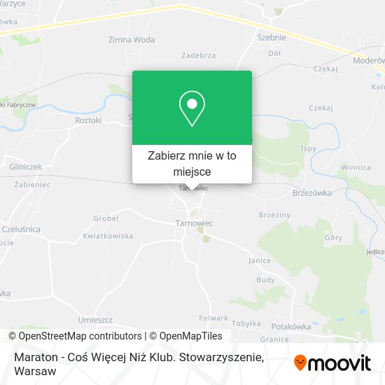 Mapa Maraton - Coś Więcej Niż Klub. Stowarzyszenie