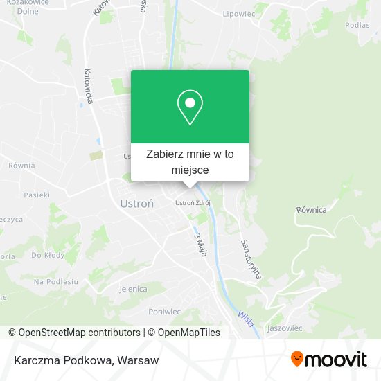 Mapa Karczma Podkowa