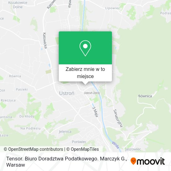 Mapa Tensor. Biuro Doradztwa Podatkowego. Marczyk G.