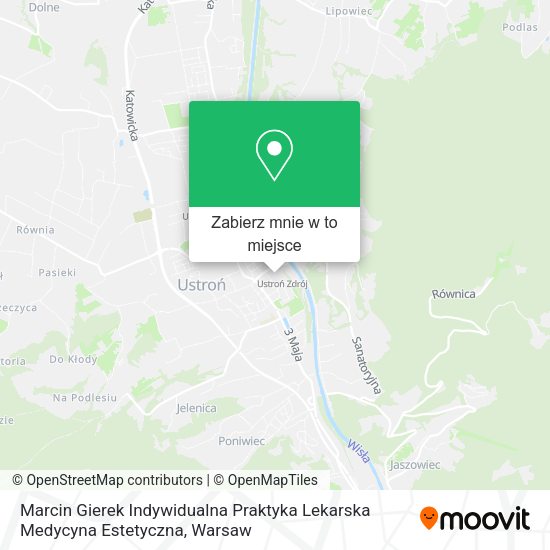 Mapa Marcin Gierek Indywidualna Praktyka Lekarska Medycyna Estetyczna