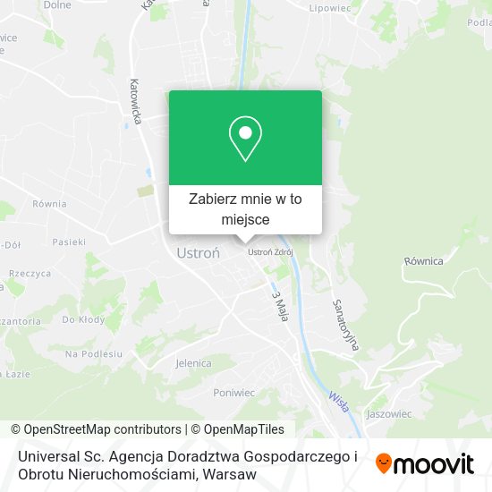 Mapa Universal Sc. Agencja Doradztwa Gospodarczego i Obrotu Nieruchomościami