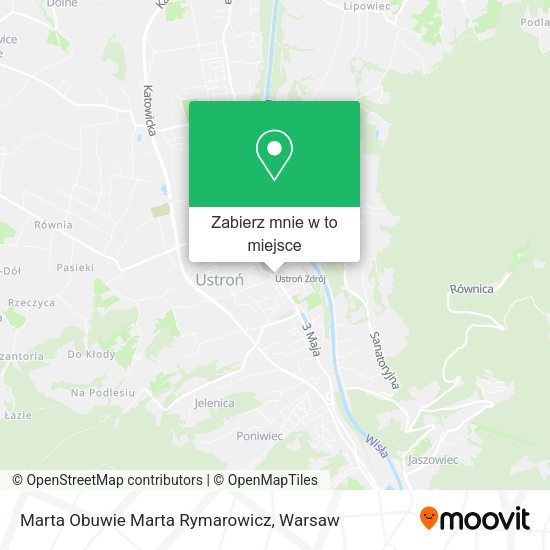 Mapa Marta Obuwie Marta Rymarowicz