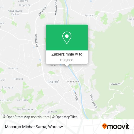 Mapa Mscargo Michał Sarna