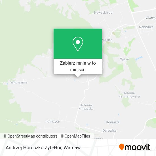 Mapa Andrzej Horeczko Zyb-Hor