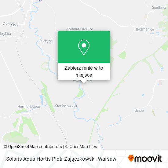 Mapa Solaris Aqua Hortis Piotr Zajączkowski