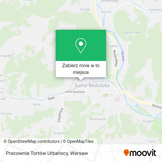 Mapa Pracownia Tortów Urbańscy