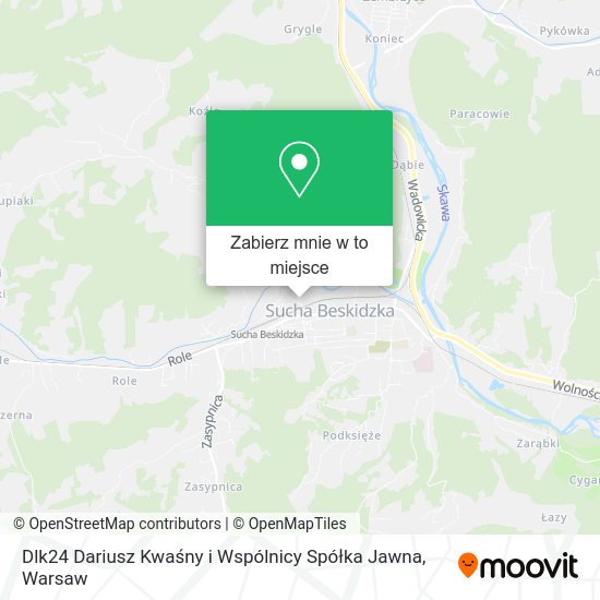 Mapa Dlk24 Dariusz Kwaśny i Wspólnicy Spółka Jawna