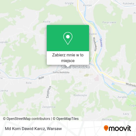 Mapa Md Kom Dawid Karcz