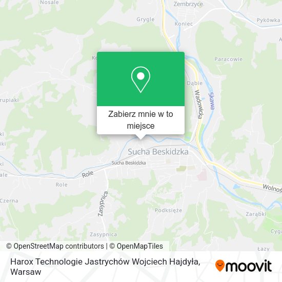 Mapa Harox Technologie Jastrychów Wojciech Hajdyła