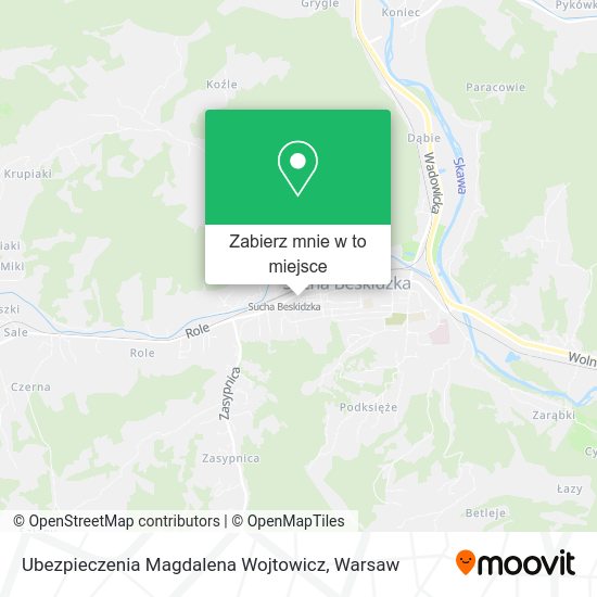 Mapa Ubezpieczenia Magdalena Wojtowicz