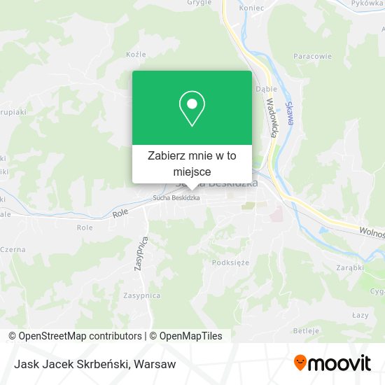 Mapa Jask Jacek Skrbeński