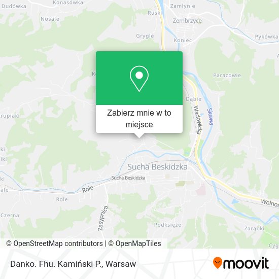 Mapa Danko. Fhu. Kamiński P.