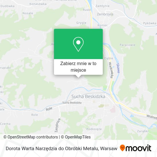 Mapa Dorota Warta Narzędzia do Obróbki Metalu