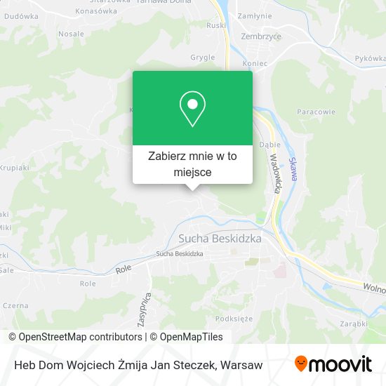 Mapa Heb Dom Wojciech Żmija Jan Steczek