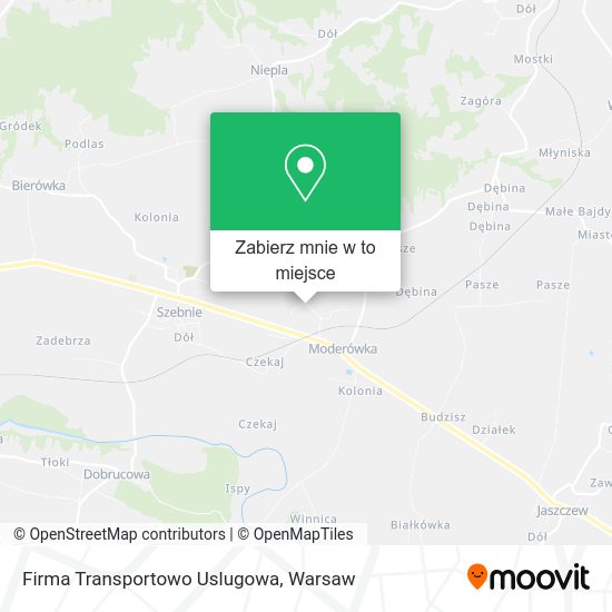 Mapa Firma Transportowo Uslugowa