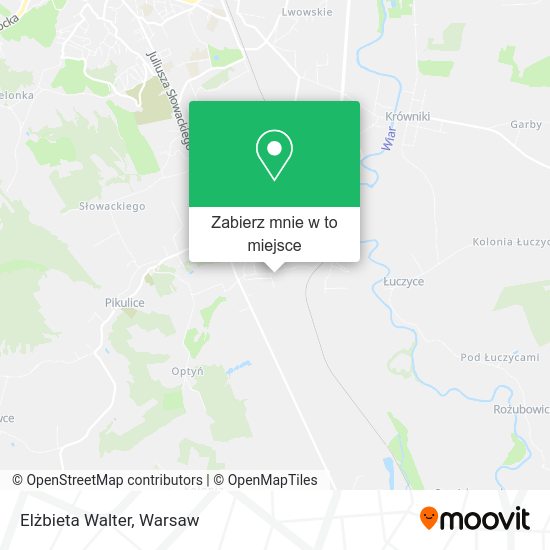 Mapa Elżbieta Walter