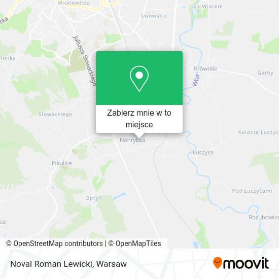 Mapa Noval Roman Lewicki