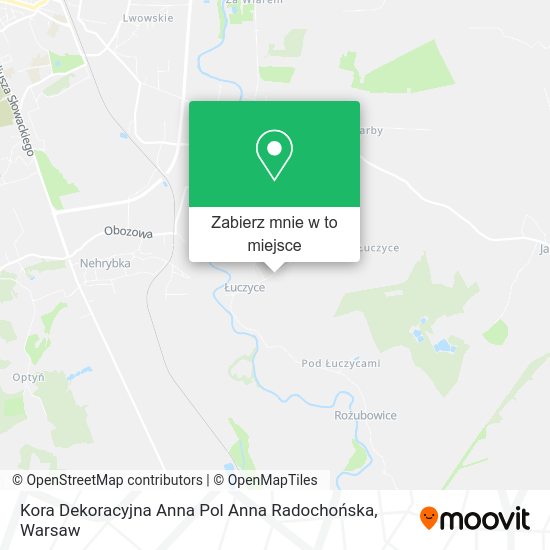 Mapa Kora Dekoracyjna Anna Pol Anna Radochońska