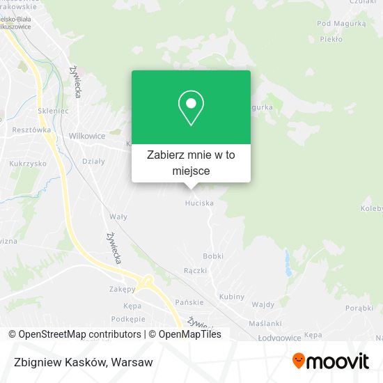 Mapa Zbigniew Kasków