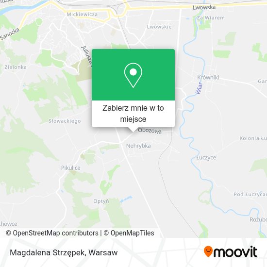 Mapa Magdalena Strzępek