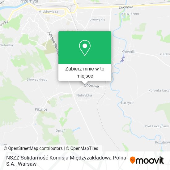 Mapa NSZZ Solidarność Komisja Międzyzakładowa Polna S.A.