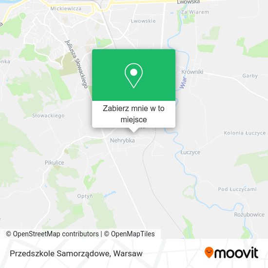 Mapa Przedszkole Samorządowe