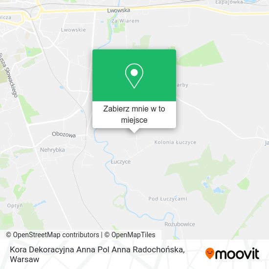 Mapa Kora Dekoracyjna Anna Pol Anna Radochońska