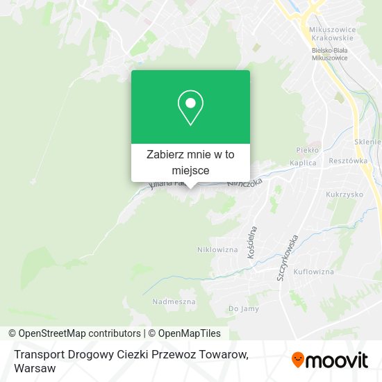 Mapa Transport Drogowy Ciezki Przewoz Towarow