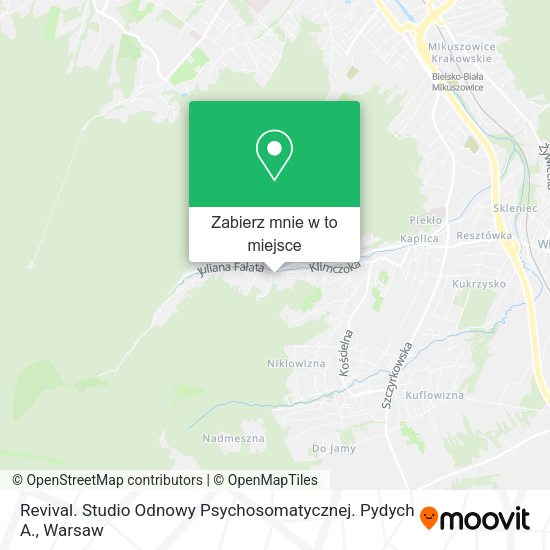 Mapa Revival. Studio Odnowy Psychosomatycznej. Pydych A.