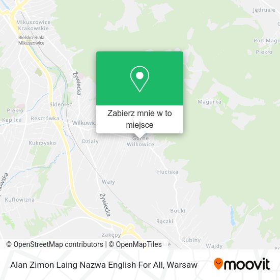 Mapa Alan Zimon Laing Nazwa English For All