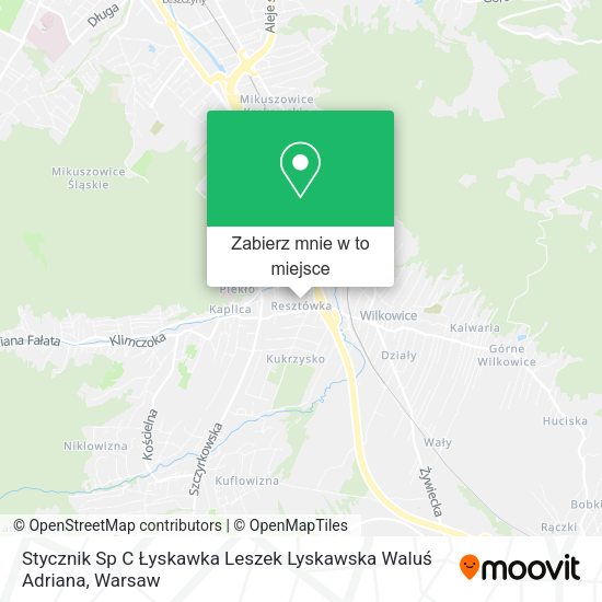 Mapa Stycznik Sp C Łyskawka Leszek Lyskawska Waluś Adriana