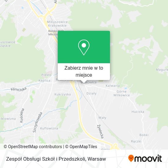 Mapa Zespół Obsługi Szkół i Przedszkoli