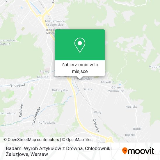 Mapa Badam. Wyrób Artykułów z Drewna, Chlebowniki Żaluzjowe