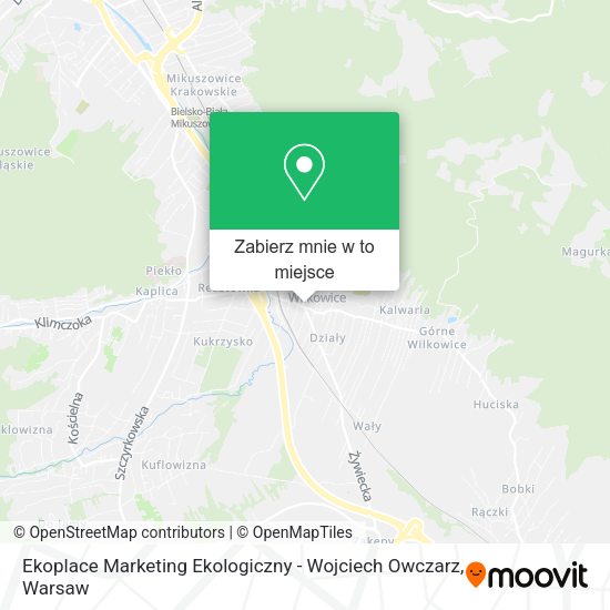 Mapa Ekoplace Marketing Ekologiczny - Wojciech Owczarz