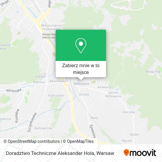 Mapa Doradztwo Techniczne Aleksander Hola