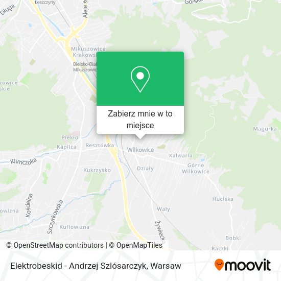 Mapa Elektrobeskid - Andrzej Szlósarczyk