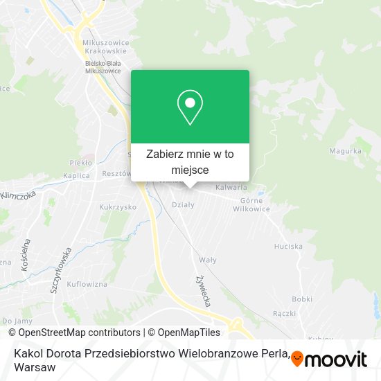 Mapa Kakol Dorota Przedsiebiorstwo Wielobranzowe Perla